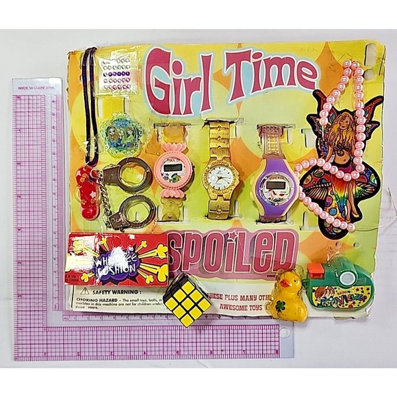 Vintage Vending Display Board Girl Time 0487 - Picture 1 of 2